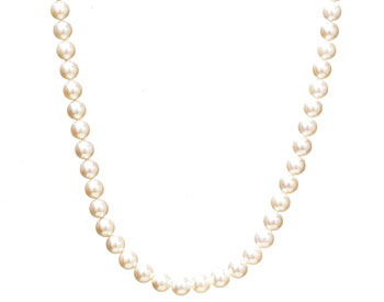 FRESH WATER PEARL STRAND NECKLACE 