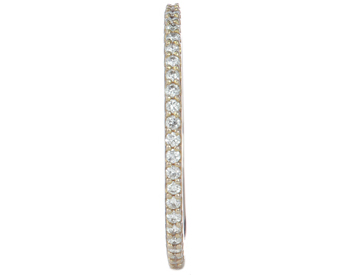 14K ROSE GOLD PAVE DIAMOND BAND